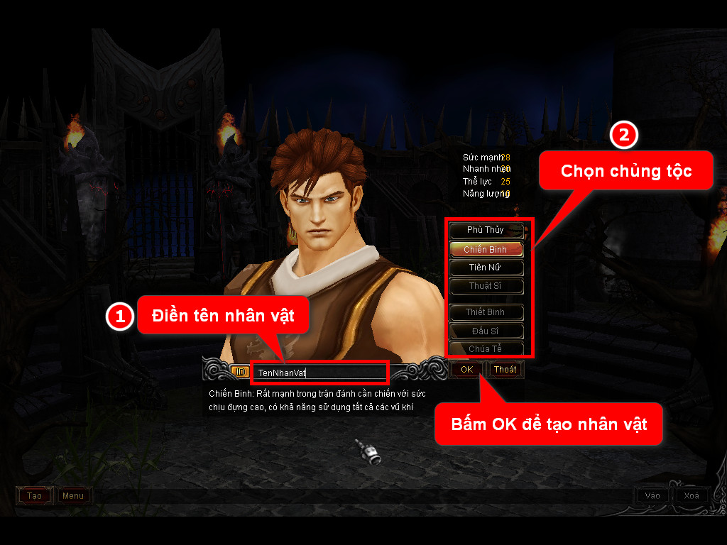 Chức năng chính của Game MU Thần Vũ Chức năng chính của Game MU Thần Vũ